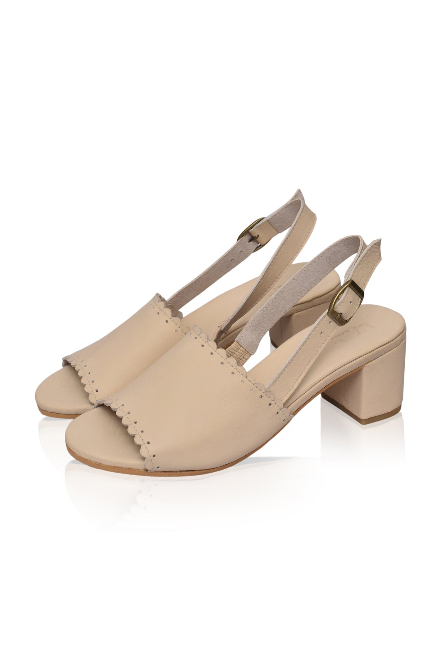 Noelle Linen Sandals
